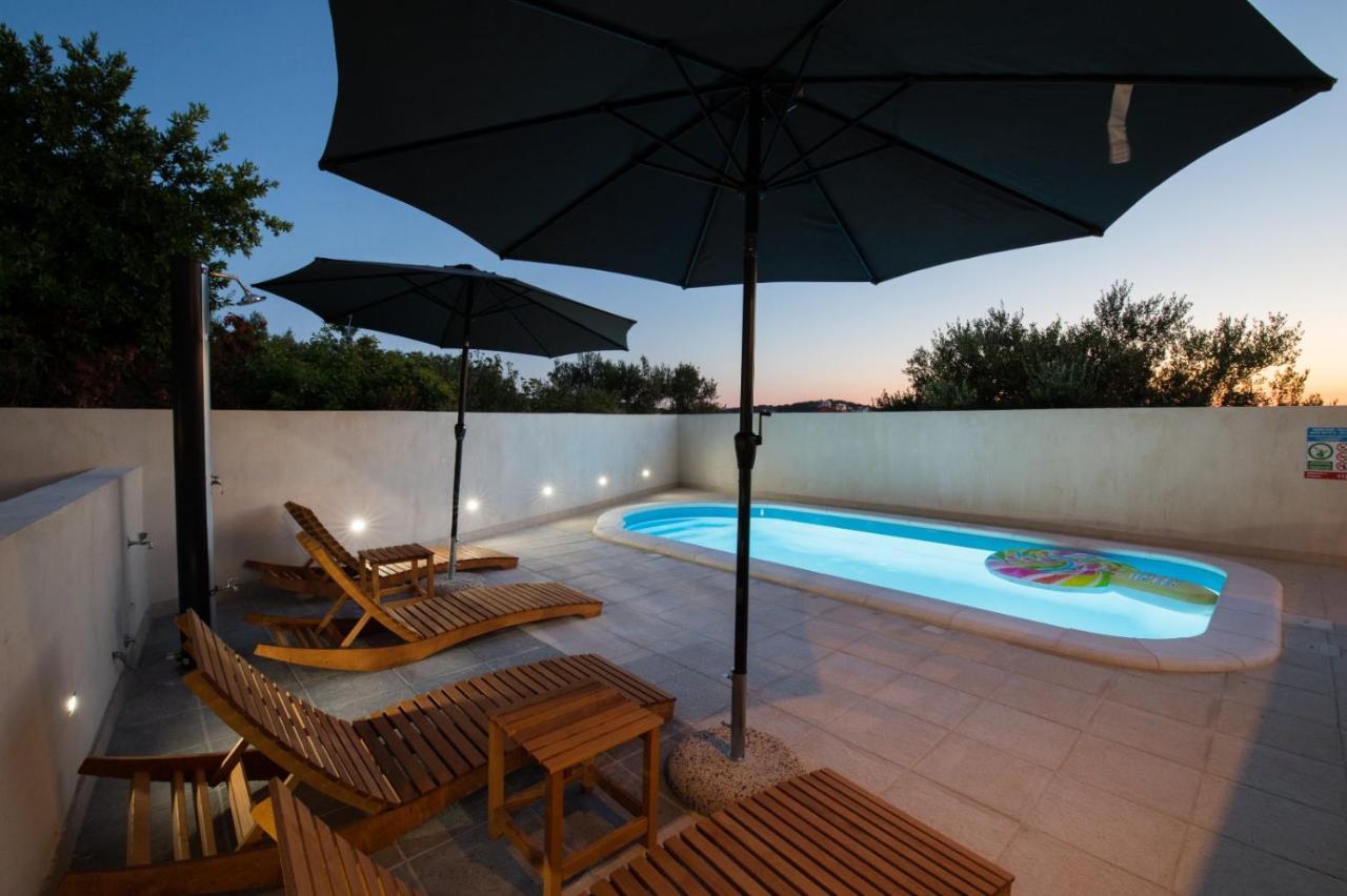 טרוגיר Brand New Aparment With Sea View & Swimming Pool At Ciovo - Villa Fiorentini מראה חיצוני תמונה